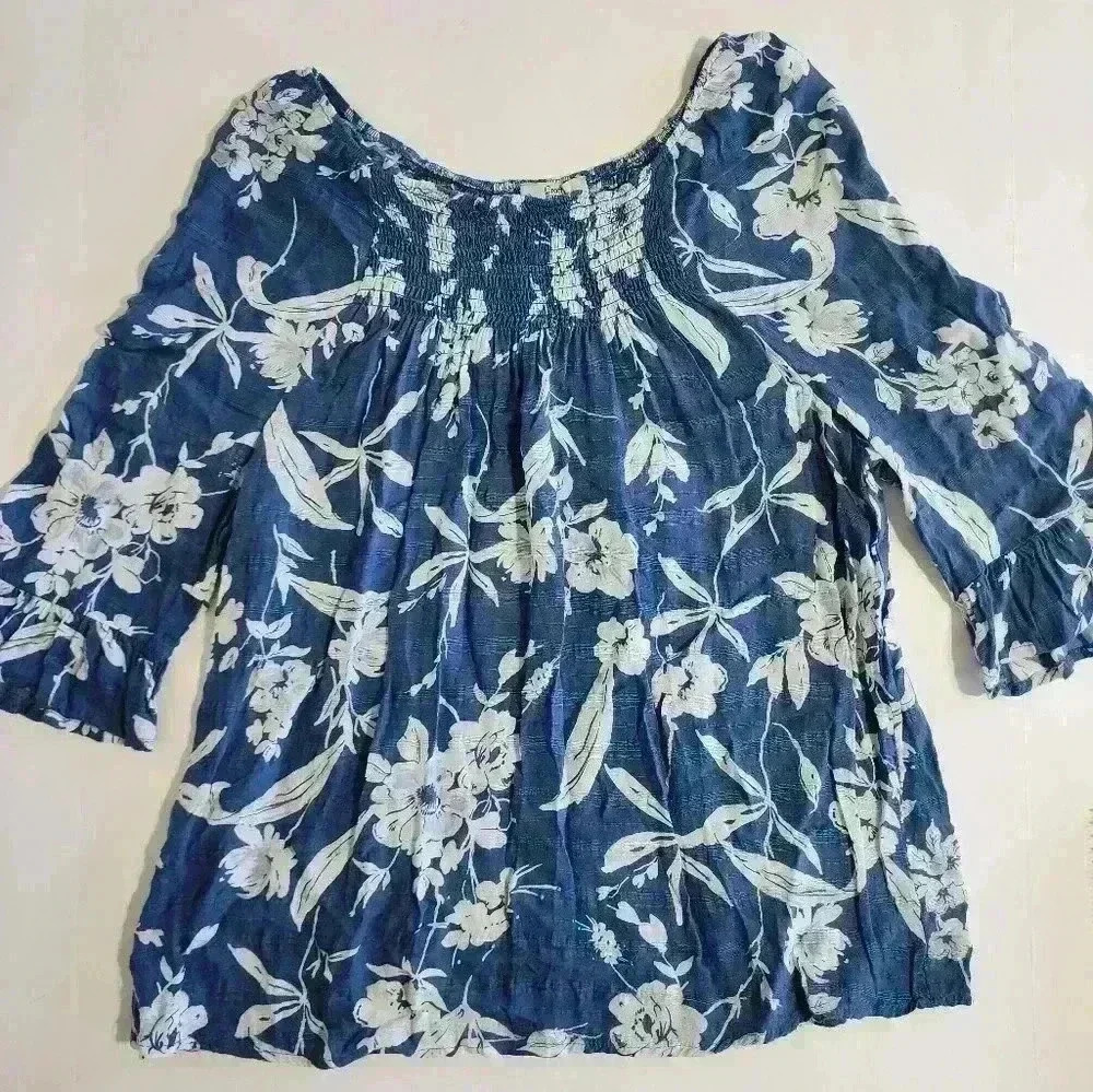 Croft & Barrow top sz med